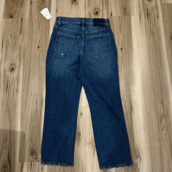 NEW Abercrombie and Fitch Ankle Straight Ultra High Rise Jeans Women’s 4S/27 - Picture 5 of 5